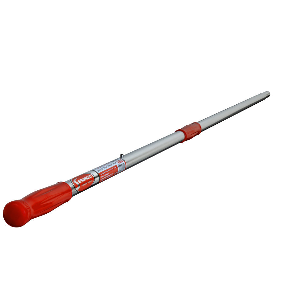 Shurhold Extension Handle, 60 in To 108 in Extendable Length, Triple Anodized Aluminum - 855