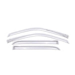 Auto Ventshade Rainguard, Chrome, Set Of 4 - 684109