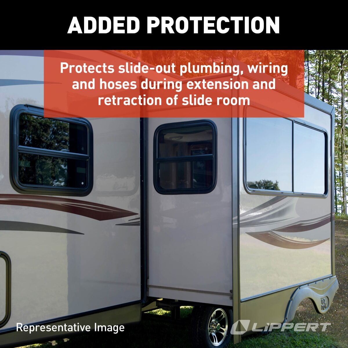 Lippert Slide Out Wiring Guard - 1346291