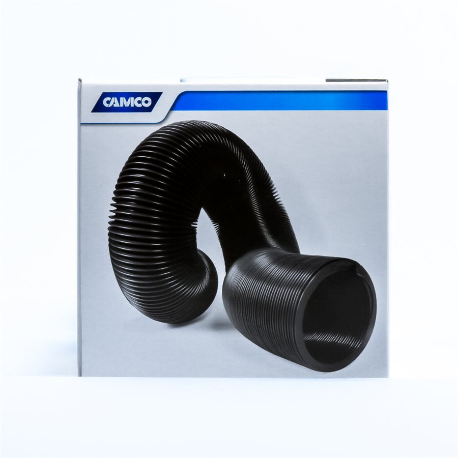 Camco Sewer Hose, 10 ft Extended Length, 14 in Compressed Length, 3 in Diameter - 39601