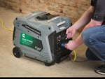 Cummins Power Generation Generator Power, Onan P4500i, Gasoline/3.4 gal Tank Capacity, 3700 Running Watt Rating/4500 Peak Watt Rating - A074Z436