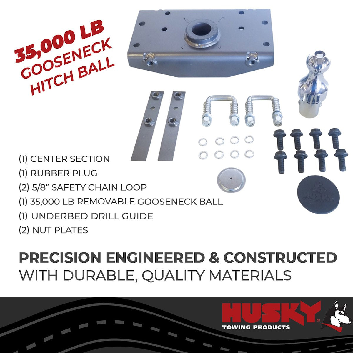 Husky Towing Fifth-Wheel & Gooseneck Components 33205 product image 4