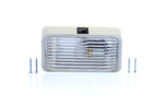 Optronics Porch Light, 12 V, 1.4 amp, 6 in Width x 3-1/2 in Height x 2-1/4 in Depth Rectangular - RVPL3CFS