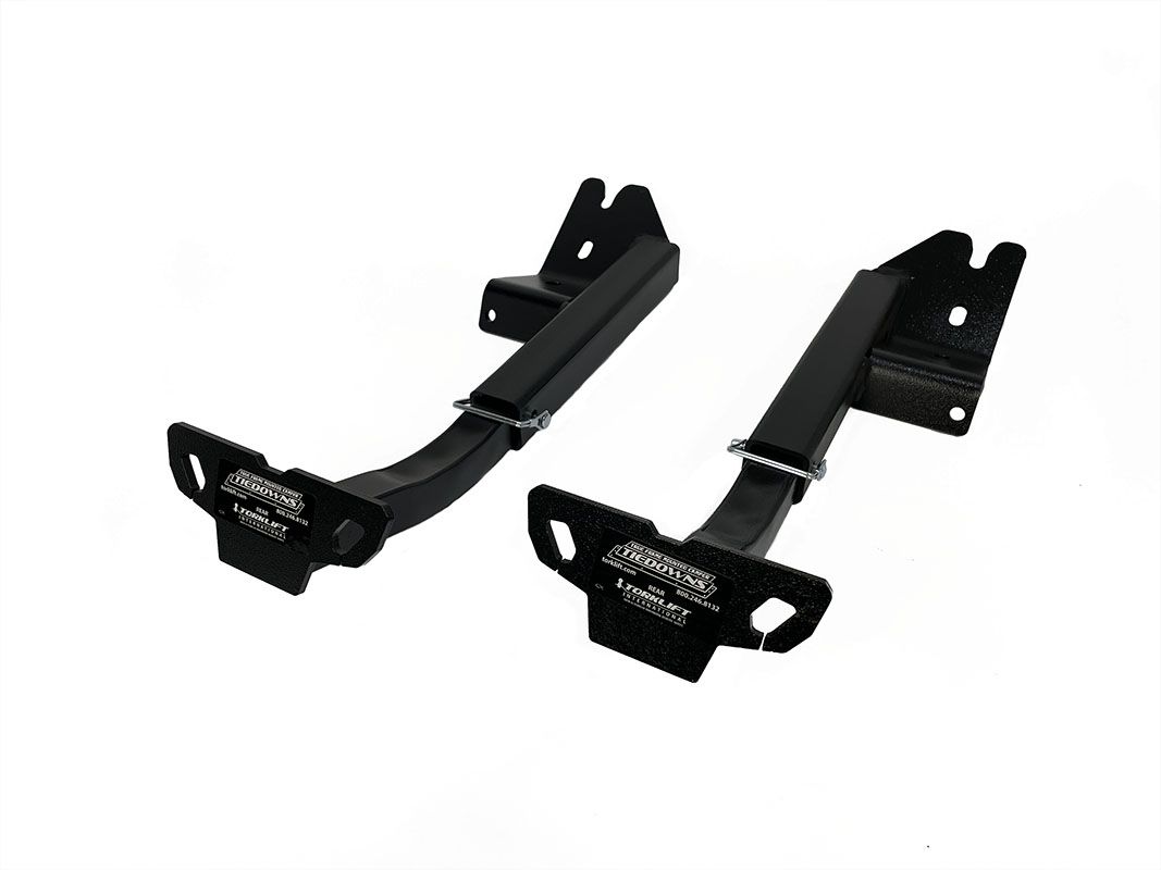 Torklift Camper Tie Down, No Drilling Required, Black, Forged Steel, Set Of 2 - C3221