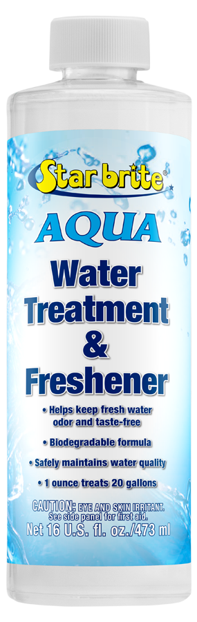 Star Brite Drinking Water Freshener, Keeps Drinking Water Stored in Tanks Tasting Fresh And Oder Free, 1 oz Cleans Up To 20 gal Of Water - 097016