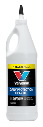 Valvoline Gear Oil, 1 qt Jug, 85W-140 - VV825