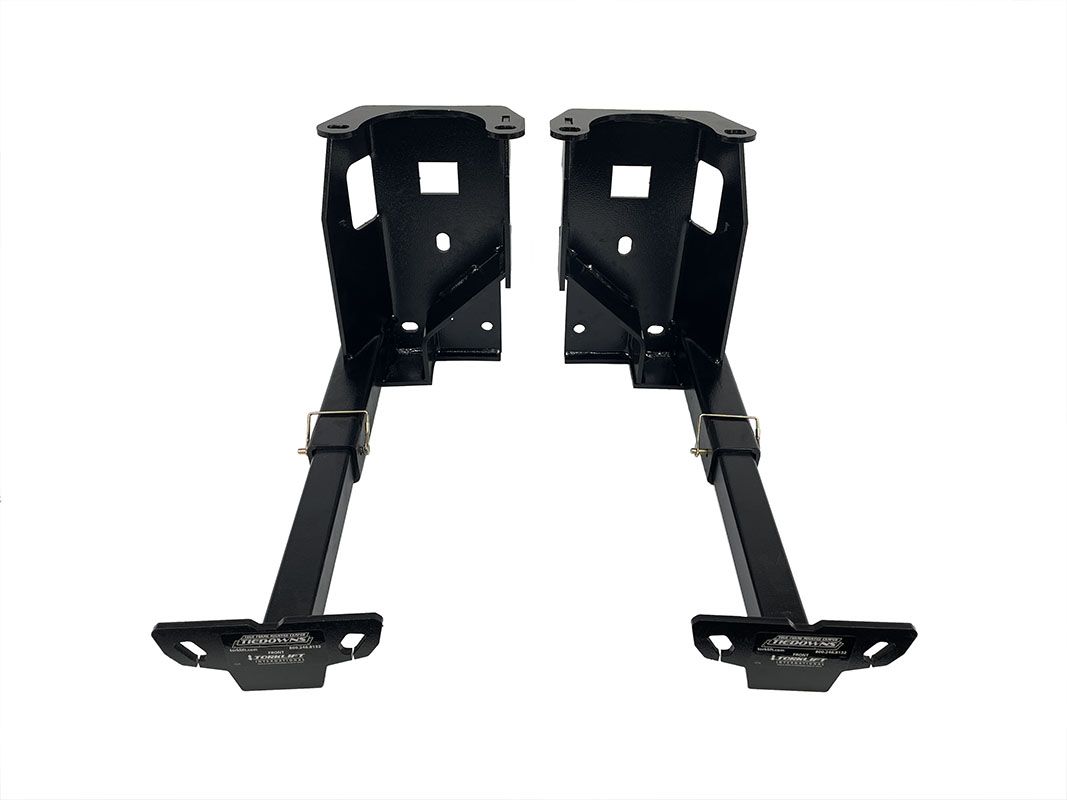 Torklift Camper Tie Down, No Drilling Required, Black, Forged Steel, Set Of 2 - D2140
