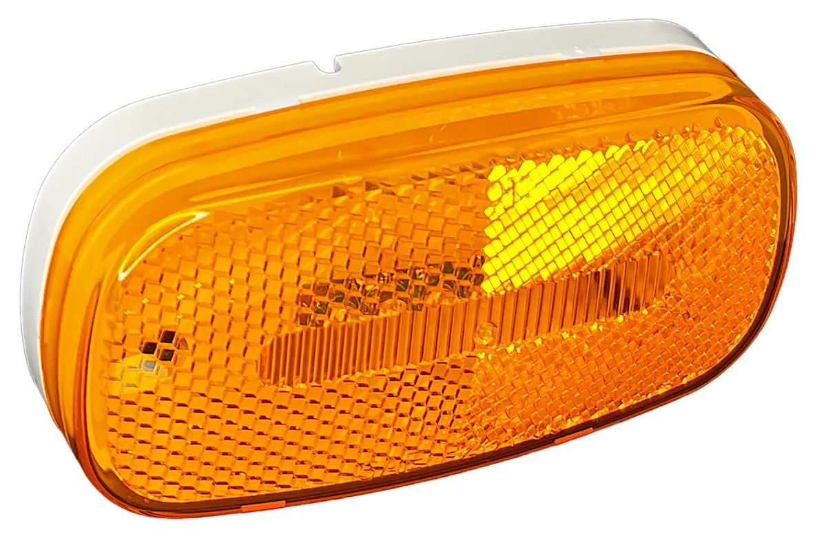 RV Designer Trailer Light, LED Bulb, 4.13 in Width x 2 in Height - L901