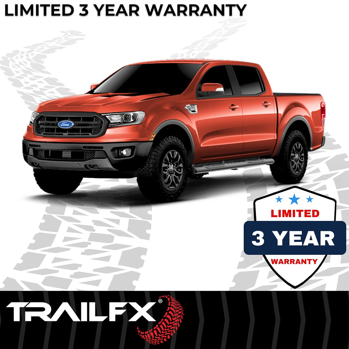TrailFX Running Boards & Nerf Bars A7094B product image 8