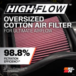 K&N Air Cleaner Assemblies and Air Intake Kits 57-1533 product image 4