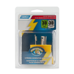 Camco Power Cord Adapter, 3 Prong Adapter - 55333