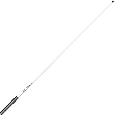 Shakespeare VHF Radio Antenna, 4 ft Length, 3dB Gain, White - 6400-R