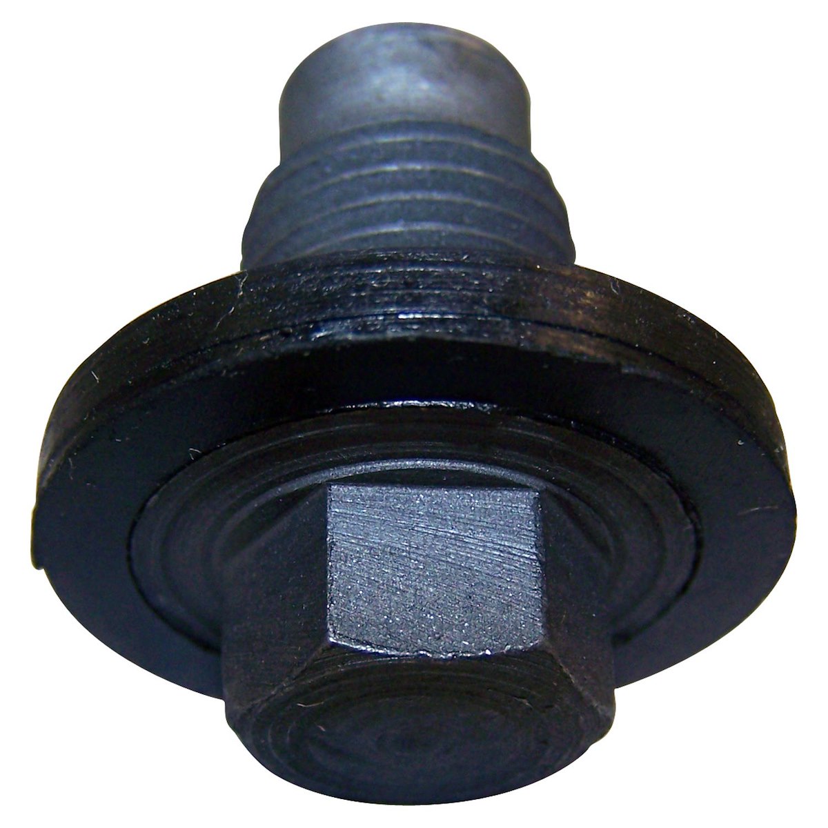 Crown Automotive Oil Drain Plug, Black, M14 X 1.5 Threads - 6506100AA