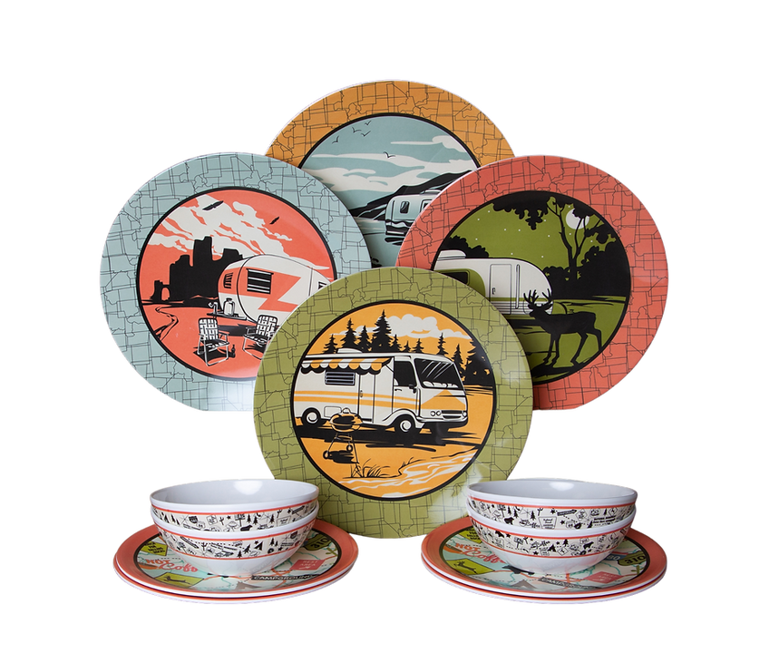 Camp Casual Dish Set - CC-001