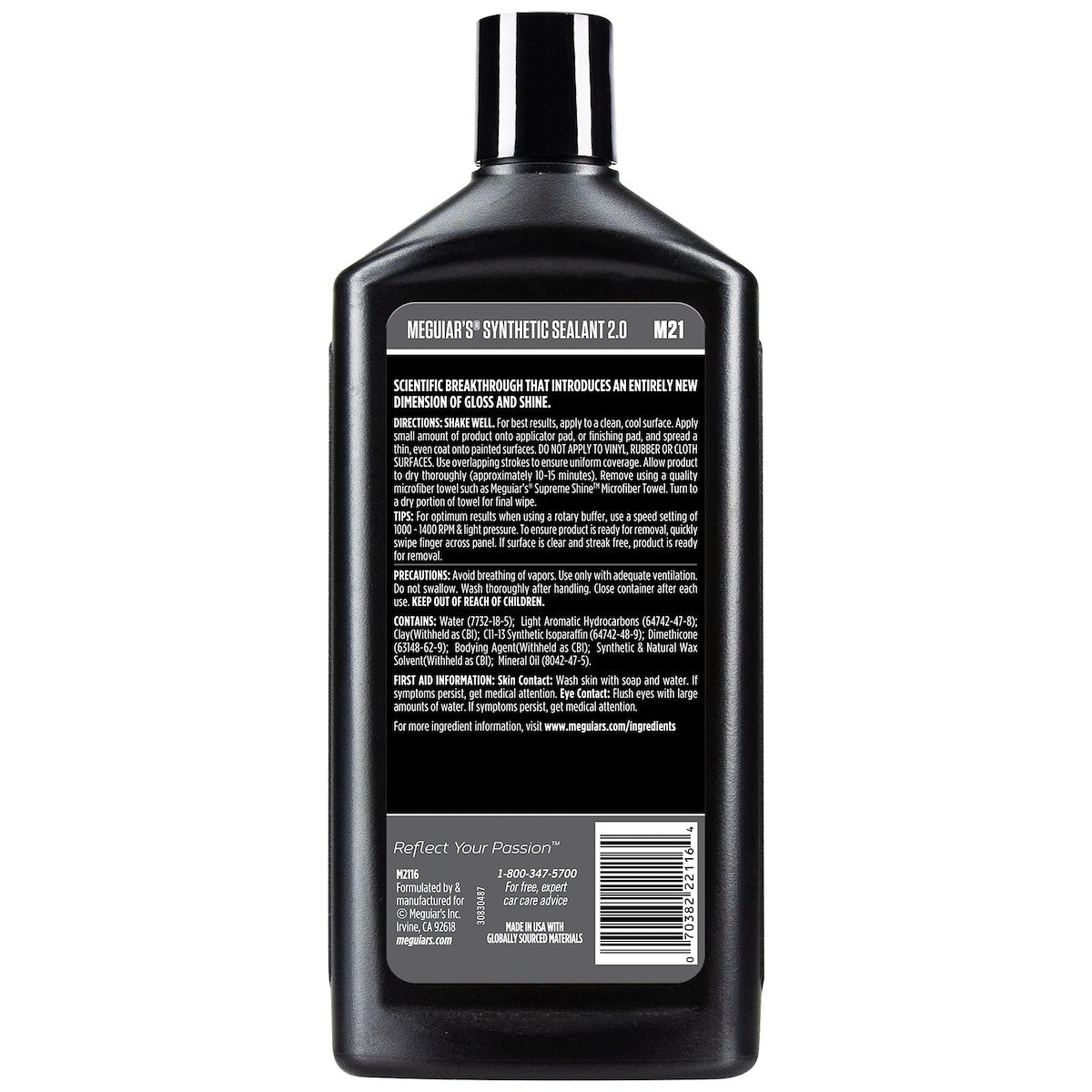Meguiars Car Wax, 16 oz Bottle - M2116