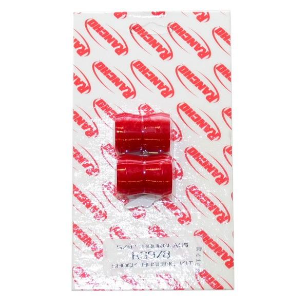 Rancho Shock Absorber Mount Bushing, RS5000, 5/8 in Hour Glass Style, Red - RS978