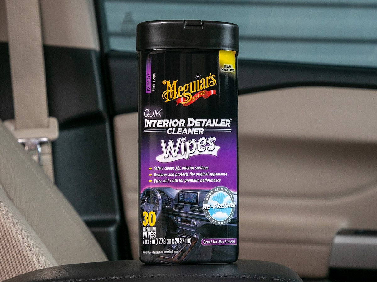 Meguiars Interior Cleaner, Classic Series, 25 Wipes - G13600