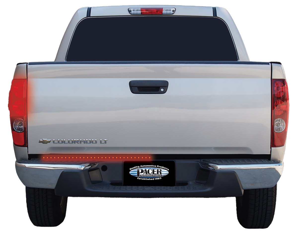 Pacer Performance Tailgate Light - LED, Outback F5, 60 in Rigid Light Bar, Red Brake/Red Running/Red Turn Signal/White Reverse - 20-815