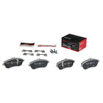 Brembo Brake Pad, FMSI Number D1340-8451, Ceramic, Set Of 4 - P50067N
