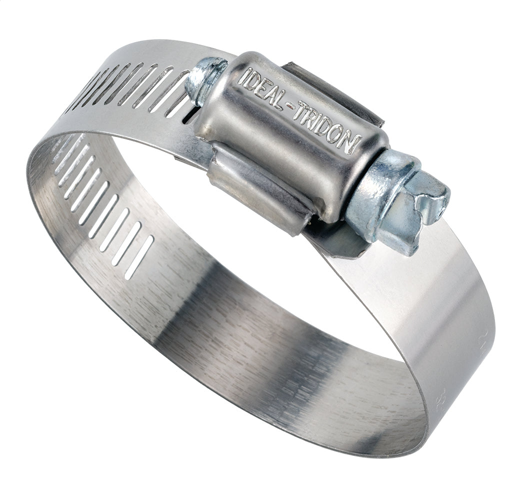 Ideal Division Hose Clamp, HyGear  50 Series, 3 in To 5 in Clamping Range, Stainless Steel, Set Of 10 - 5072051