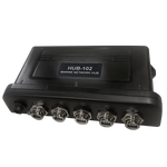 Furuno Ethernet Hub, For Use With NavNet series of Multi Function Displays, 5 Port, Black - HUB102