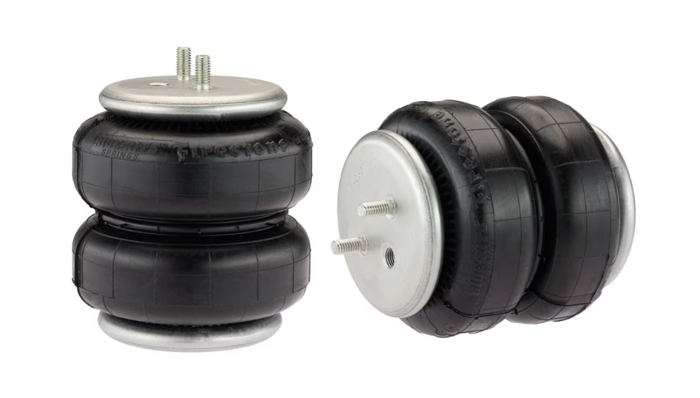 Firestone Industrial Helper Spring Kit, 3200 to 5000 lb Leveling Capacity, Adjustable from 5 to 100 PSI, Set of 2 - 2250