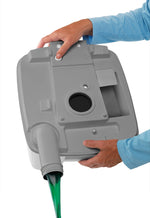 Thetford/ Norcold Toilet, Porta Potti  365, 4.0 gal Fresh Water Tank And 5.5 gal Waste Water Tank, White/Medium Gray - 50281
