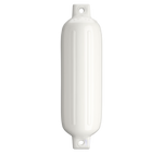 Polyform Boat Fender, G-Series, G-4 White, 6-1/2 in Diameter x 22 in Length For 20 ft To 25 ft Boat - 63-267-743