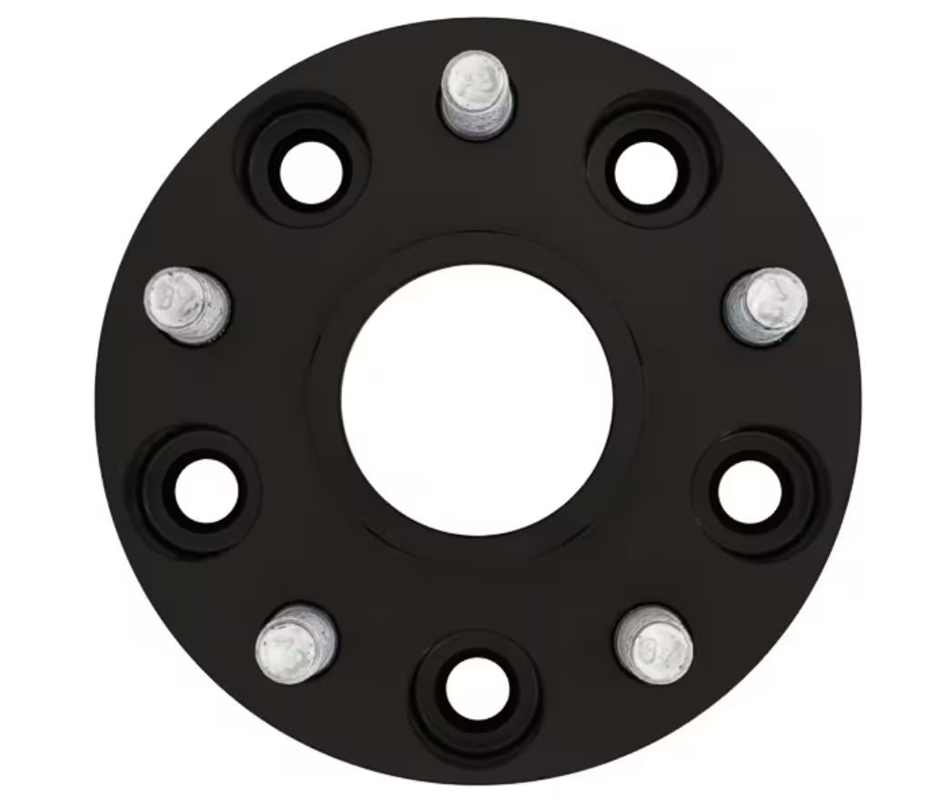 Spidertrax Wheel Spacer, 5 x 127 Millimeter/5 x 5.00 in Bolt Pattern, 44.45 Millimeter/1.75 in Thickness, Anodized Black, Set Of 2 - WHS024K