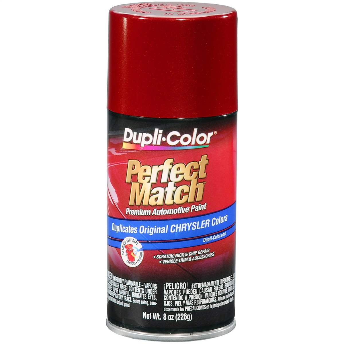 VHT/ Duplicolor Touch-Up Paint, Metallic Inferno Red Paint Code PEL/WEL, 8 oz Aerosol Can - BCC0412