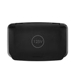 Scanstrut Receptacle, Ventura Series, Matte Black, 20 amp/125 V - SC-V-P1