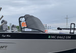 TruXedo Windshield Cover, For 25 in Height x 105 in Width Boat Windshield, Black - 1117432