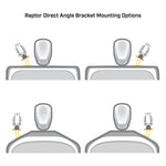 Minn Kota Anchor System Mounting Bracket, Black, Aluminum, With Stainless Steel Mounting Hardware - 1810371