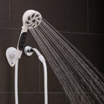 Oxygenics/ ETL Shower Head, Hand Held With 72 in Hose, With 5 Function Spray Settings, 3-3/4 in Outer Diameter - 92789