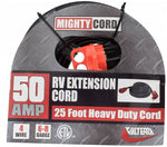 Valterra Power Cord, 50 amp, 25 ft Length, Male 4-Prong Plug And Female 4-Prong Plug - A10-5025EH