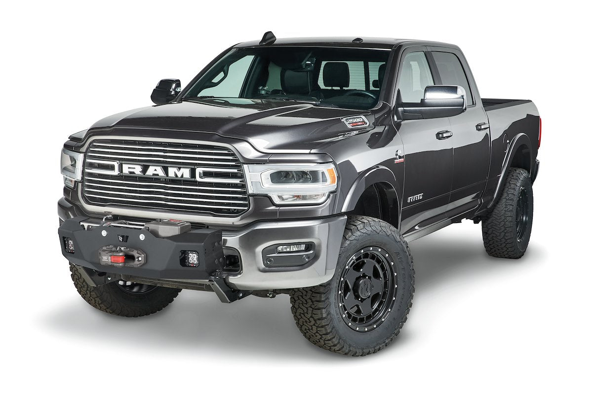 Warn Winch Mount, Steel, Black Powdercoated - 107651