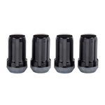 McGard Wheel Access Lug Nut, 14 Millimeter X 1.5 Thread Size, 1.648 in Overall Length, 7 Spline, Set Of 4 - 65315BK