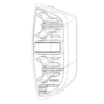 AlphaRex Tail Light Assembly 672030 product image 12