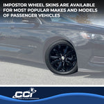 Coast2Coast Wheel Skins & Styled Wheel Covers IWCIMP407BLK product image 6