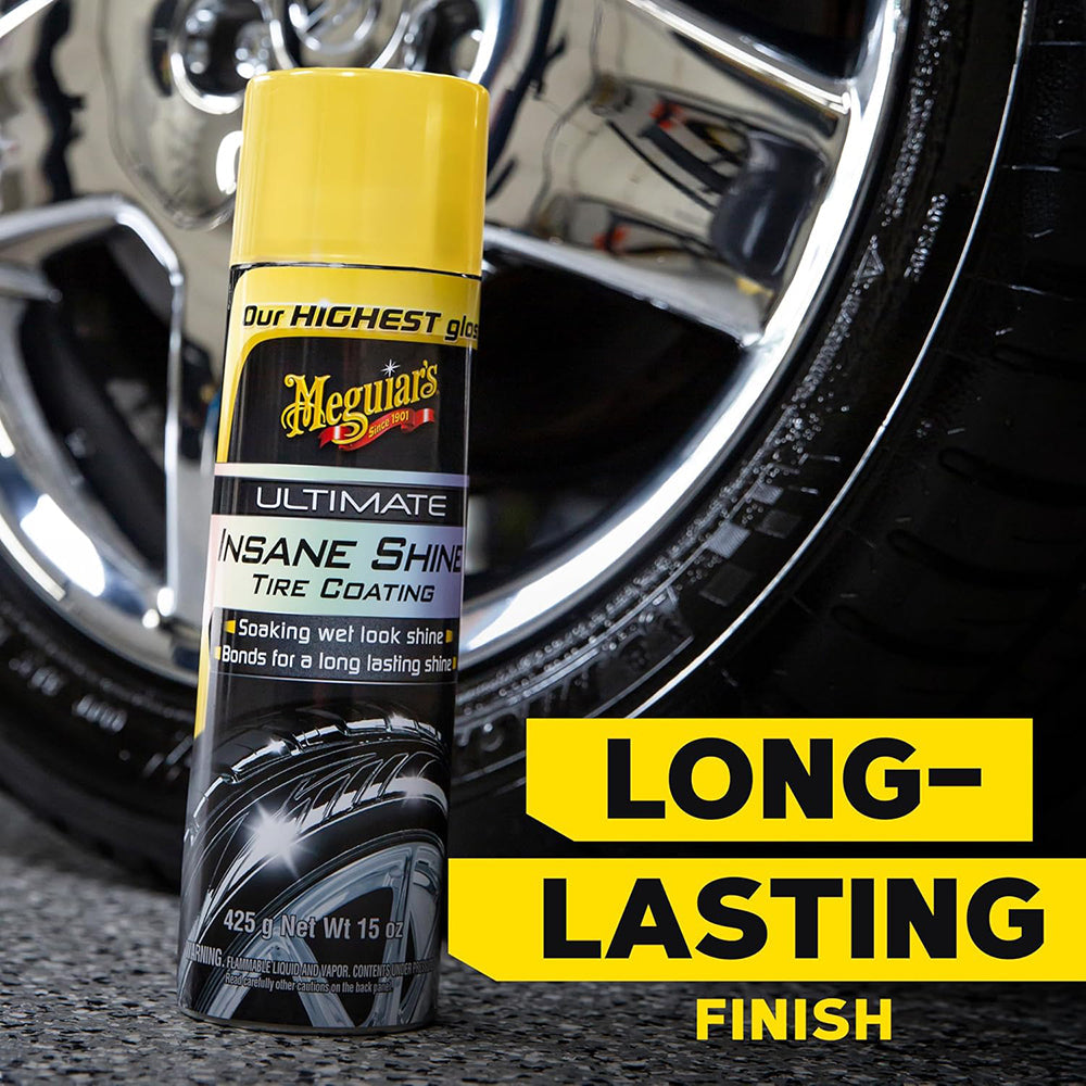 Meguiars Tire Dressing, 15 oz Aerosol Can - G190315