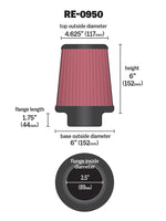 K&N Air Filter Elements RE-0950 product image 6