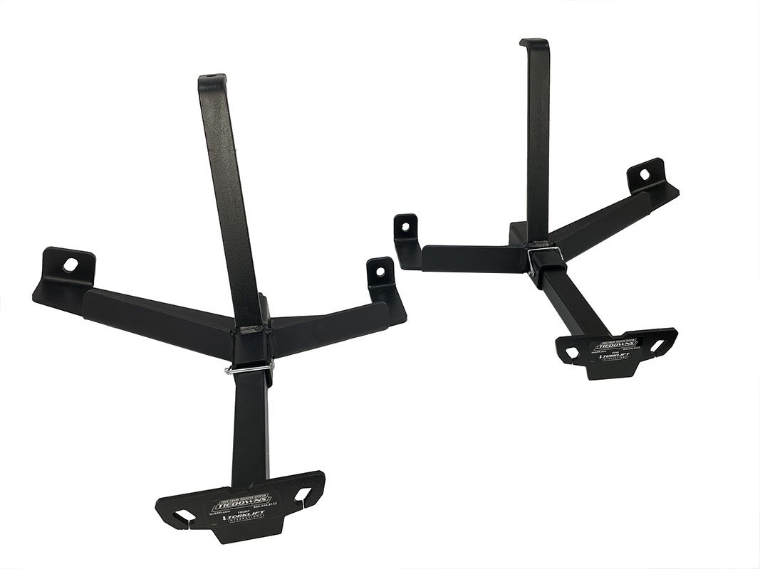 Torklift Camper Tie Down, No Drilling Required, Black, Forged Steel, Set Of 2 - C2219