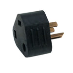 Valterra Power Cord Adapter, 30 amp Female To 15 amp Male, 30 amp, Black - A10-0014VP