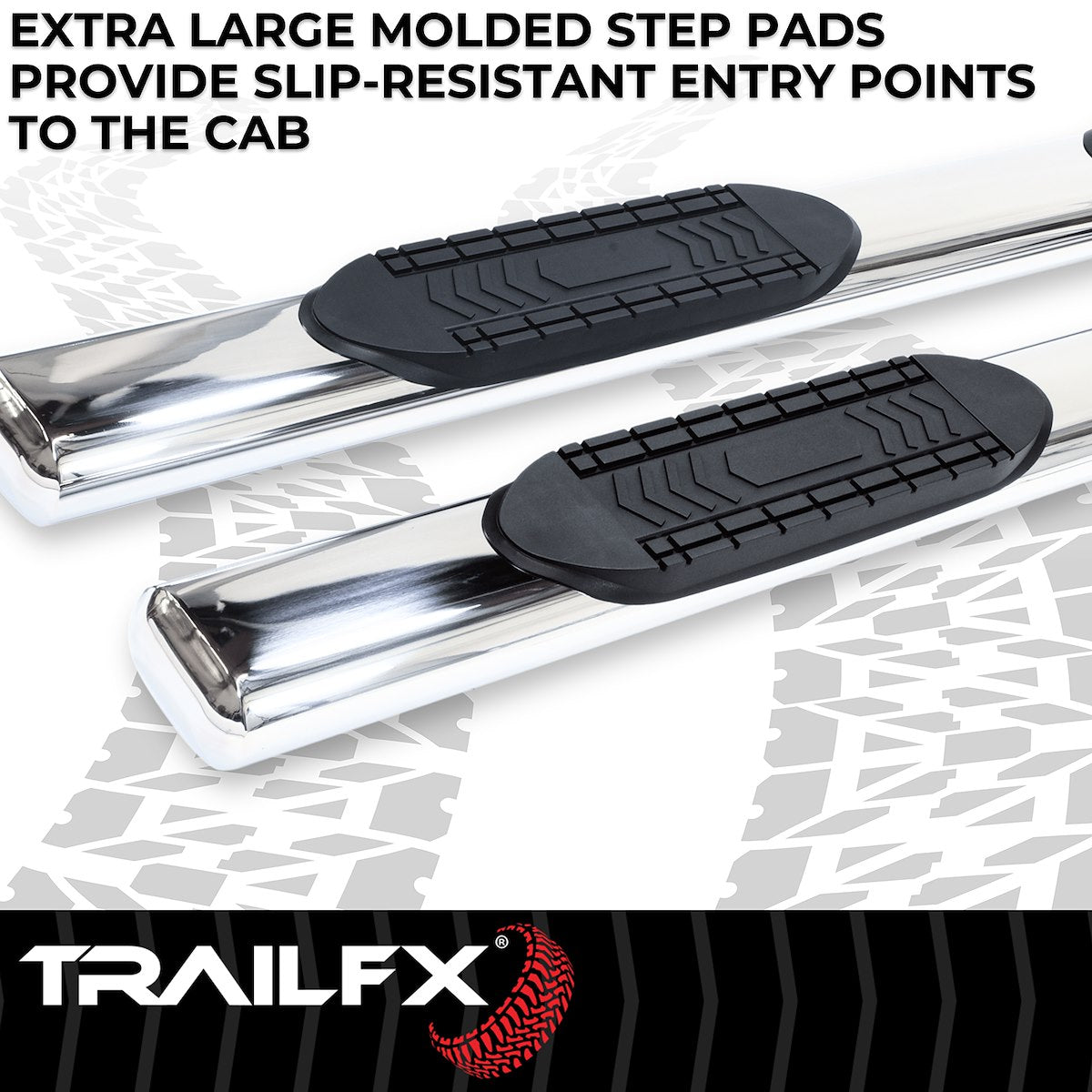 TrailFX Running Boards & Nerf Bars A8220S product image 3