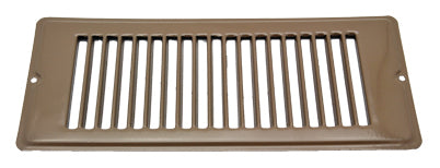 AP Products Heating/Cooling Register, 4 in Width x 10 in Length, 5-1/4 in Width Overall x 12 Length Overall - 013-634