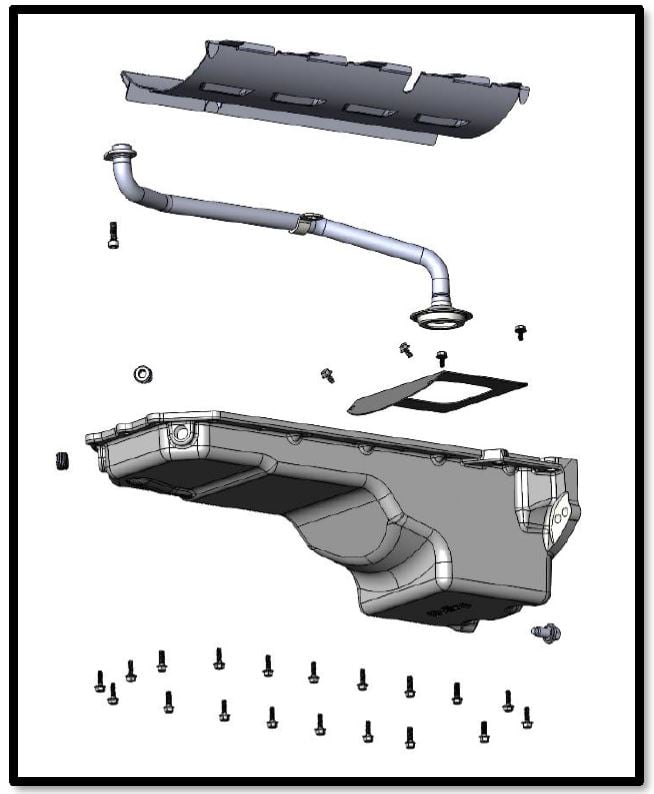 Holley Engine Oil Pan 302-76 product image 11