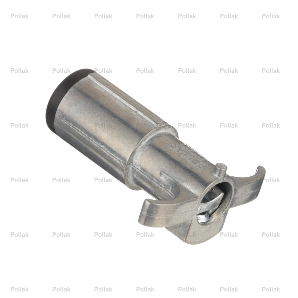 Pollak Trailer Wiring Connector, 6-Pole Round - 6P-100V