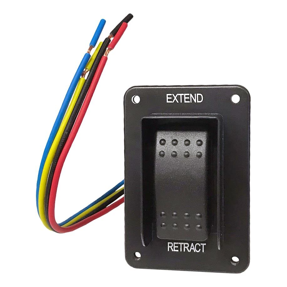 Lippert Leveling Jack Switch, Black IP 66 - 387874