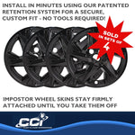 Coast2Coast Wheel Skins & Styled Wheel Covers IMP463BLK product image 4