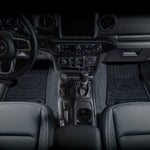 Plasticolor Floor Mat, Black, 2 Piece - 001805R01